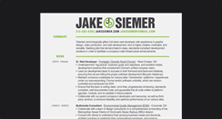 Desktop Screenshot of jakesiemer.com